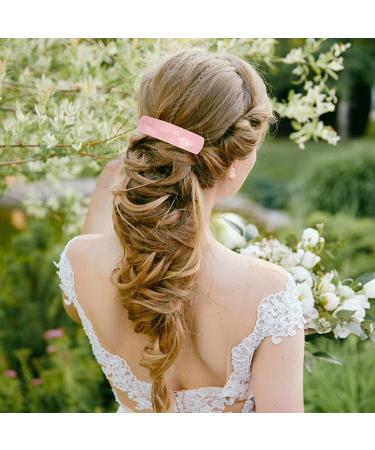 6Pcs Retro Acrylic Hair Barrettes for Thick Hair - Stylish Clips for Daily Use or Parties - Buy Online on GoSupps.com
