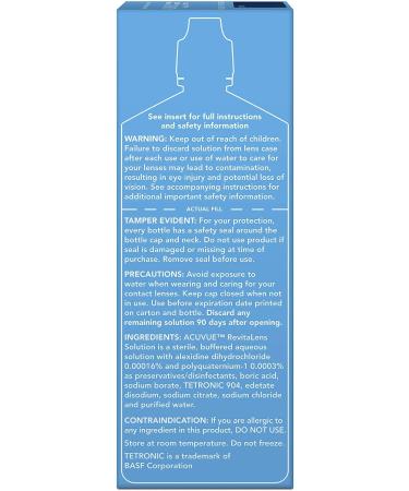ACUVUE RevitaLens Multi-Purpose Disinfecting Solution 10 oz - Pack of 3 - Buy Online on GoSupps.com