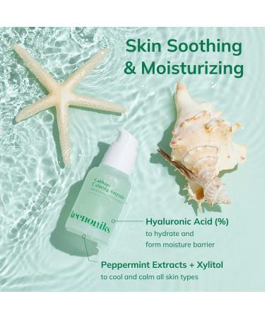 keenoniks Cooling Hyaluronic Acid Ampoule Serum - 85% Cabbage Extract Calming Facial Remedy to Soothe and Moisturize for Sensitive Dry Skin | Balancing Korean Essence - 1.01 Fl Oz Cabbage Calming Ampoule - Buy Online on GoSupps.com