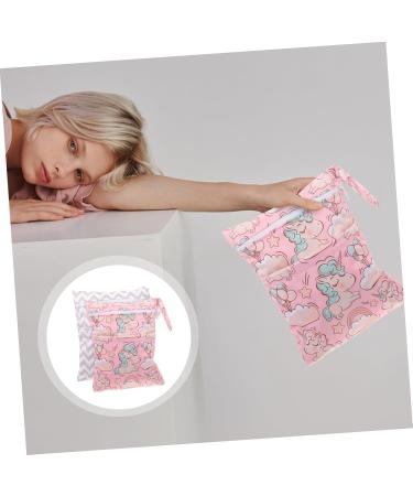 Skisuno 2-Piece Storage Bag with Zipper - Portable Compact Tampon & Period Holder for Hygiene - Buy Online on GoSupps.com
