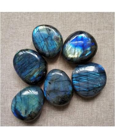 for Natural Labradorite Quartz Crystal Polished Palm Stone Ore Rock Reiki Specimen 40-50mm Stone Mineral Specimen - Buy Online on GoSupps.com