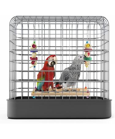 ERKOON Handmade Chicken Swing Ladder Toy with Natural Wooden Perch for Hens - Ideal for Chicken Coops and Bird Cages - Buy Online on GoSupps.com