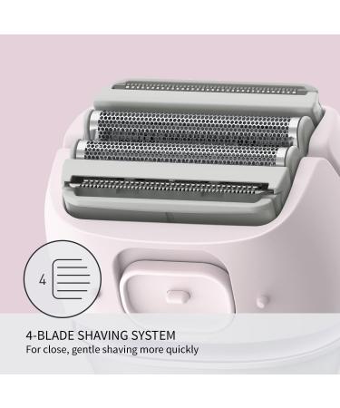 Panasonic ES-WL80-V Women's Electric Shaver - Cordless 4-Blade, Bikini Attachment, WetDry Use (Purple) - Buy Online on GoSupps.com