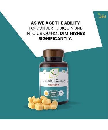 Ubiquinol Gummy - High Absorption CoQ10 for Heart Health | 150 mg 90 Gummies (Pack of 2) - Buy Internationally - Buy Online on GoSupps.com