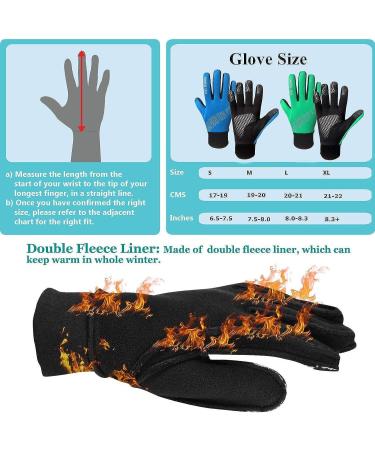 Winter Touch Screen Gloves for Men and Women - Running, Cycling, Warm and Free Earband Pack - Black Large - Buy Online on GoSupps.com