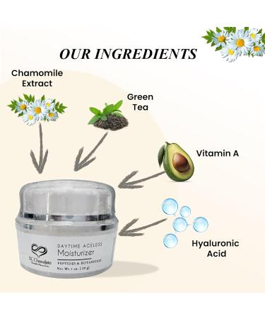 SC Chocolate DAYTIME AGELESS MOISTURIZER | Revitalizing Botanical Anti-Aging Face Moisturizer for Smooth Soft Skin | Hydrating Nourishing Soothing Skin Moisturizer for a Youthful-Looking Glow - Buy Online on GoSupps.com