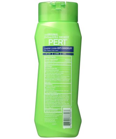 Pert Plus Dandruff Control 2-in-1 Shampoo + Conditioner 13.5 oz - For Effective Dandruff Relief - Buy Online on GoSupps.com