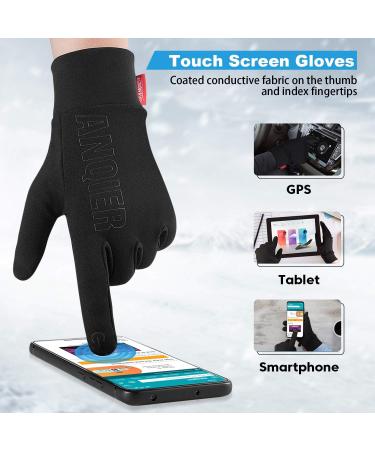Lapulas Windproof Bicycle Gloves for Men & Women - Touchscreen Sports Gloves for Winter Running & Cycling - Buy Online on GoSupps.com