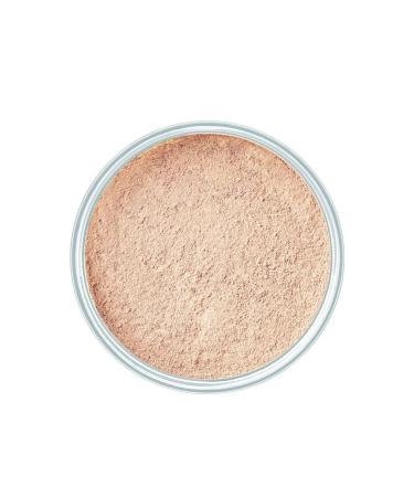 ARTDECO Mineral Powder Foundation  soft ivory (0.53 Oz)   Protective loose powder for a smooth and even matte finish  perfect for sensitive and oily skin  makeup  vegan