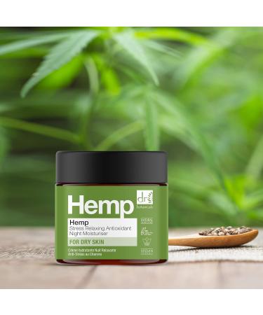 Dr Botanicals - Hemp Antioxidant & Anti-Stress Moisturizing Night Cream - 60ml - Buy Online on GoSupps.com