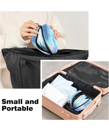 Blue Tie Dye Menstrual Cup Pouch & Sanitary Napkin Storage Bag - Period Storage Bag for Women and Teens - Color 9 - Buy Online on GoSupps.com