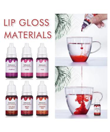 BONNIE CHOICE 12 Colors Liquid Lip Gloss Pigment Set - DIY Lipstick & Lip Gloss Colorant Kit - Buy Online on GoSupps.com