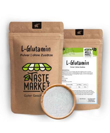 200 g L-Glutamine powder | Amino acid | Fitness and muscle building | Vegan