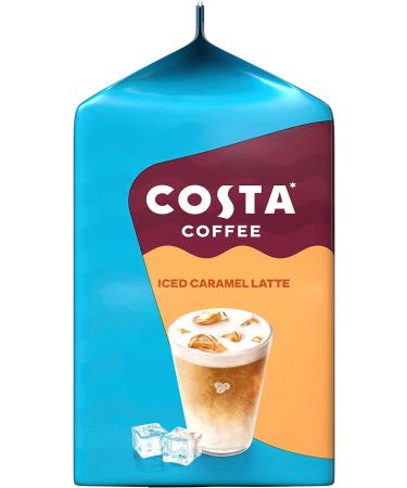 Tassimo Costa Iced Caramel Latte Coffee Pods x6 (Pack of 5 Total 30 Capsules) - Buy Online on GoSupps.com