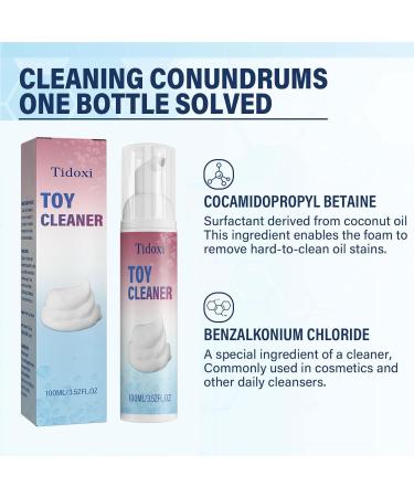 Buy Fresh Foaming Toy Cleaner - Gentle & Non-Irritating 100ml | Effective Foam Cleaner for Safe Toy Decontamination - Buy Online on GoSupps.com