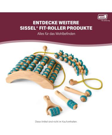 Sissel Fit-Roller Ergo-Roller | Eco-Friendly Muscle Relaxation & Circulation | Phthalate-Free Wellness Tool | Versatile Hand Massage for Health - Buy Online on GoSupps.com