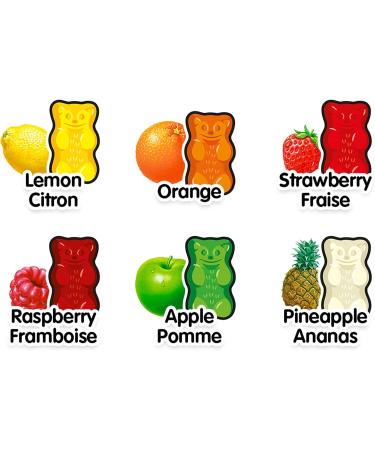 Haribo Goldbears Gummy Candy 80 Ct Halloween Minibags - 6 Fruity Flavours No Artificial Colours - Buy Online on GoSupps.com