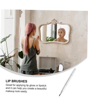 minkissy Silicone Makeup Portable Lip Applicator Makeup Brush Tool Foundation Brush Eyeshadow Brush Lipstick Applicator Retractable Lip Brush Concealer Bulk Lip Mask Brush Travel - Buy Online on GoSupps.com