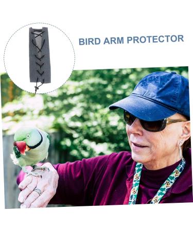 HAPINARY Parrot Arm Cover Bird Training Pad Pet Shoulder Pad Bird Shawl Bird Supplies Cotton 25x11cm Blue - Buy Online on GoSupps.com