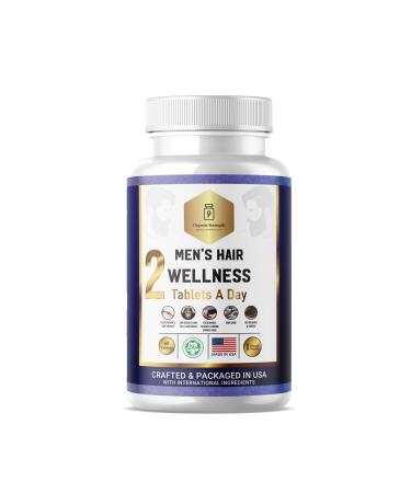 EXPERIENCE PEAK PERFORMANCE Men's Hair Wellness 2 Tablets A Day Halal Vitamins 30 Servings