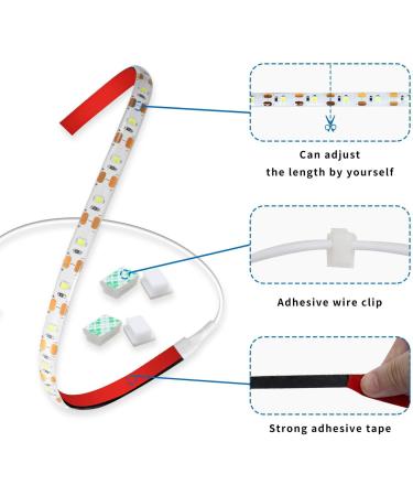 LED Sewing Machine Light Strip with Touch Dimmer & USB Adapter - 18 Light 6500K Cold White - 1 Pack - Buy Online on GoSupps.com