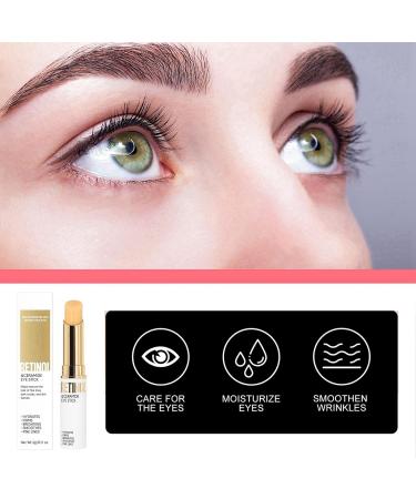 Retinol Eye Stick Retinol Eye Cream for Dark Circles and Puffy Eyes Eye Cream for Wrinkles Under Eye Cream Anti Aging Eye Bags Remover Eye Care Products Instant Wrinkle Remover Firming Eye Cream - Buy Online on GoSupps.com