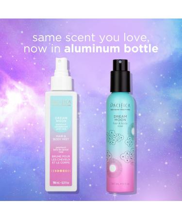 Pacifica Hair Perfume & Body Fragrance Spray Mist - Dream Moon with Bergamot Pear Pink Rose Coconut Vanilla Sandalwood & Patchouli Alcohol-Free Vegan & Cruelty-Free 5 oz (1 Count) New Dream Moon 5 Fl Oz (Pack of 1) - Buy Online on GoSupps.com