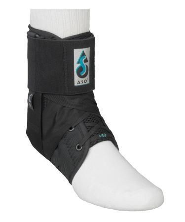 ASO Ankle Stabilizing Orthosis w/inserts (Small - Black)