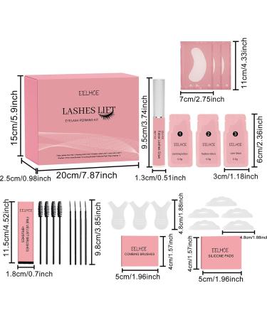 Eyelash Lift Kit Curl Eyelash Lamination Kit Beginners DIY Lash Lift Set Gentle For Lash Semi-Permanent Curling Thick No Smudge Lash Lift Lamination Eyelashes Friendly Easy To Use - Buy Online on GoSupps.com