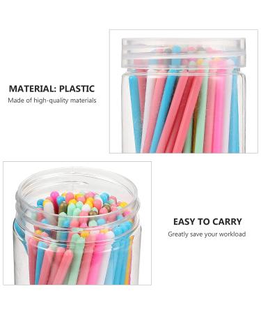 Buy 100pcs Colorful Bucket Lip Brushes - Makeup Applicators & Beauty Tools for Lip Gloss | International Shipping - Buy Online on GoSupps.com
