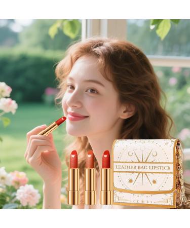  G n rique Matte Lipstick 3-Piece Waterproof Set Velvet Non-Stick Formula Long-Lasting Wear Nude Shades for Winter Date Night 3.5g Each Beauty Makeup 3.5g X 3pieces/set - Buy Online on GoSupps.com