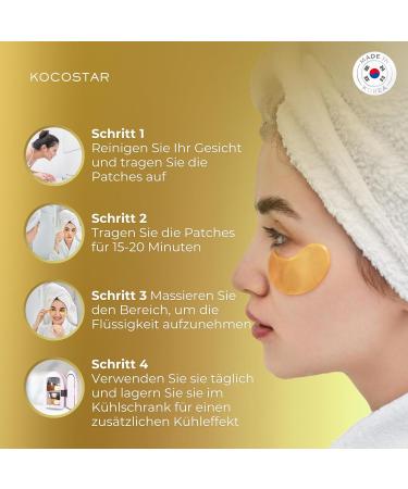 Kocostar Princess Under Eye Patch Under Eye Mask Treatment - Gold - Buy Online on GoSupps.com