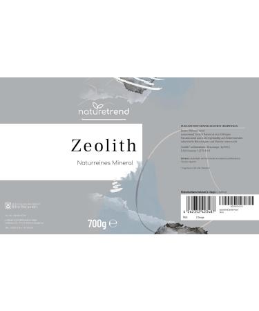NatureTrend Zeolite Powder 700g - 94% Pure Premium Quality Extra Finely Ground Natural Volcanic Rock for Detox & Wellness - Buy Online on GoSupps.com