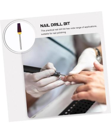 FRCOLOR Nail Bit Carbide Drill Bit Acrylic Nail Drill Bits Cuticle Drill Bits for Nails Women Manicure Supplies Metal Nail Drill Nails Drill Bits Multifunction Tungsten Steel Nail Clippers - Buy Online on GoSupps.com