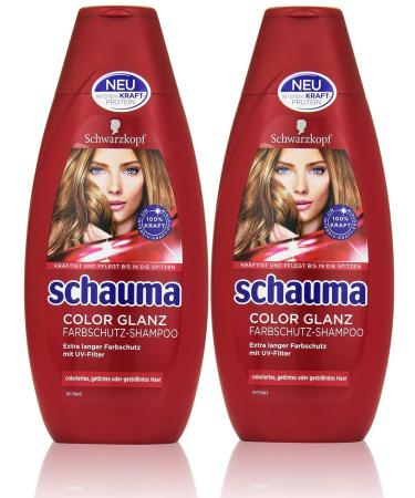 Schauma Schwarzkopf Schauma Color Gloss Lot of 2 shampoos 400 ml