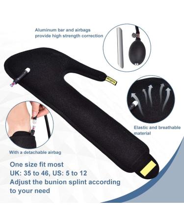 Ymiko Toe Straightener | Bunion Corrector for Hallux Valgus & Hammer Toe | Adjustable Orthopedic Splints for Men & Women - International Shipping Available - Buy Online on GoSupps.com