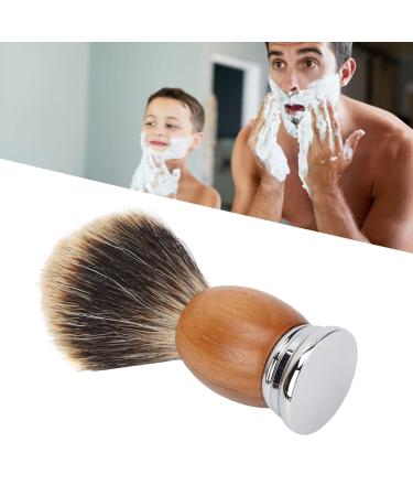 Premium Wooden Shaving Brush Set | Soft Synthetic Bristles for Ultimate Beard Care | Men's Grooming Essentials - Buy Online on GoSupps.com