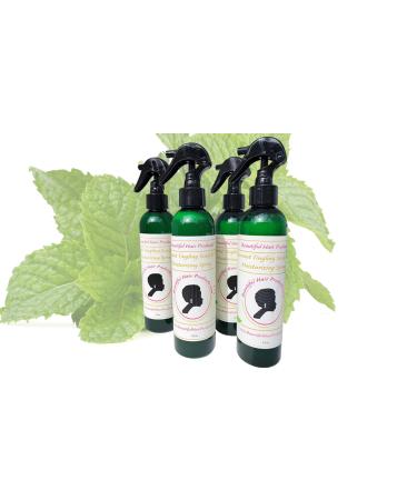 SISTERLOCKS Loc Styles PEPPERMINT SPRAY Infused with Peppermint Essential Oil MOISTURIZING TINGLING Effect (8 oz. pack of 4) 1 Fl Oz (Pack of 4) - Buy Online on GoSupps.com