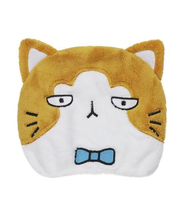 FakeFace funny hair dryer children head towel polyester microfiber headscarf dry hood hair turban soft dry hair towel (cat