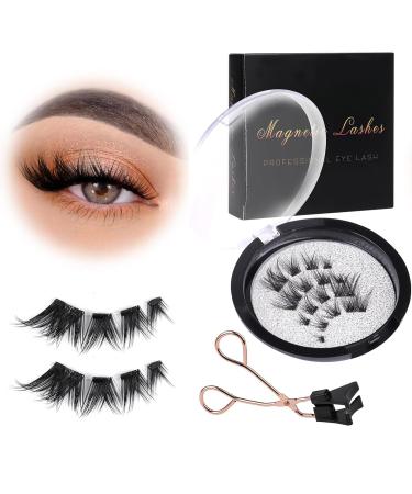 Eye Lashes Individual Brown Cluster Lashes Rita Lash Cluster Lashes Waterproof No Glue Required Reusable Magnetic Eyelashes with Clear Band Lashes - Buy Online on GoSupps.com