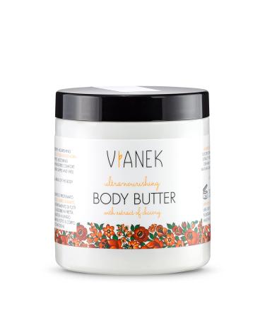 VIANEK intensively nourishing body butter. Natural cosmetics with cocoa butter for women and men. Size 250ml - Buy Online on GoSupps.com