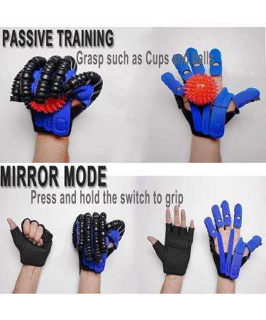 Rehabilitation Robot Gloves Finger Training Stroke Hand Splint Finger Orthosis Apply to Rehabilitation Equipment for Stroke Hemiplegia Patients(Size:L Code Color:Right Hand) L code Right Hand - Buy Online on GoSupps.com