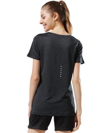 5 Pack Women's Dry Fit Workout Shirts - Short Sleeve Athletic Gym T-shirts - XX-Large - Buy Online on GoSupps.com