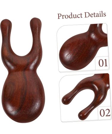Buy Healvian 2ST Massage Device Tools - Small Household Scraper for Nose Acupuncture & Facial Scrub | Travel-Friendly Sandalwood Set (2pcs) - International Shipping Available - Buy Online on GoSupps.com