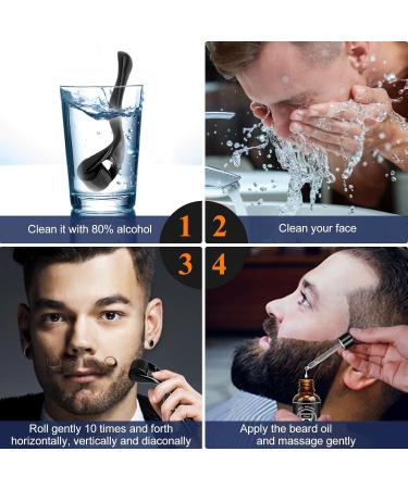 Buy EBeizi Beard Growth Set for Men | Stimulate Hair Growth with Beard Oil & 0.5mm Dermaroller | Shop Now for International Shipping - Buy Online on GoSupps.com