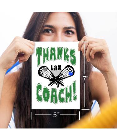 Play Strong 3-Pack Thanks Lacrosse Coach You're Awesome (Green  5x7) Greeting Thank You Cards Set Amazing for Lacrosse Players  Teams  Coaches  Family and Fans - Your Coaches Will Love 'Em! - Buy Online on GoSupps.com