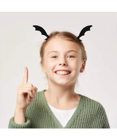 Lurrose Angel and Devil Wing Hair Clips - Set of 2 | Leather Cartoon Hairpins for Kids, Women, Girls - Buy Online on GoSupps.com