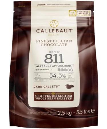 Callebaut Custom | 2.5kg Chocolate Callets | Choose from 9 Flavours | Recieve 2x2.5kg Bags - Buy Online on GoSupps.com