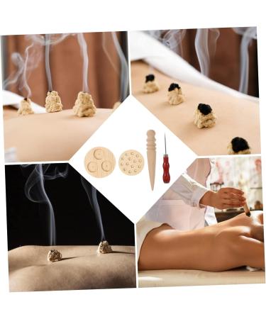 Buy Hapinary Moxa Rod Set | Premium Shape Wood Moxa for DIY & Moxibustion Accessories - International Shipping - Buy Online on GoSupps.com
