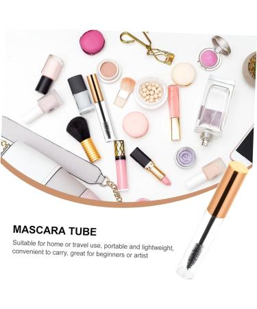 FOMIYES 60 Pcs Mascara Empty Tube DIY Mascara Tube Eyeliner Cream Bottle Mini Funnels Mascara Tubes Plastic 1 g (Pack of 1) Transparent Colorx3pcs - Buy Online on GoSupps.com